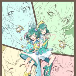 This is a pixiv picture whose title is 羽衣ララ誕生日おめでとう.