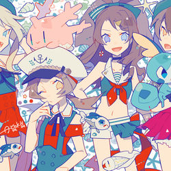 This is a pixiv picture whose title is ⚓.