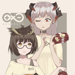 This is a pixiv picture whose title is 购物.