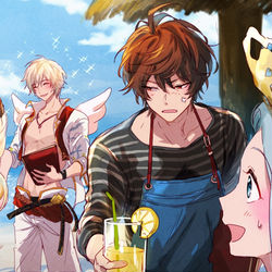 This is a pixiv picture whose title is グランブルーファンタジーTHE MAYDAYS~!.