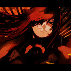 This is a pixiv picture whose title is 鋼の牙を起て!.