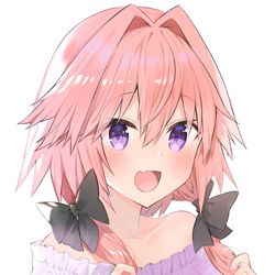This is a pixiv picture whose title is おさげアストルフォ.