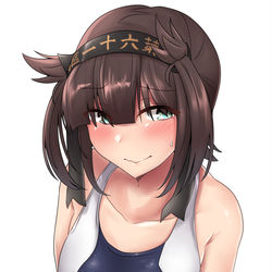 This is a pixiv picture whose title is 水着初月.