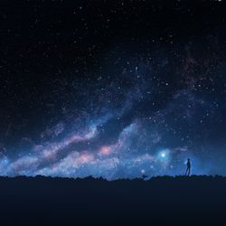 This is a pixiv picture whose title is 天の川.