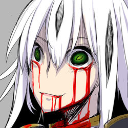 This is a pixiv picture whose title is 絶唱顔する長尾景虎さん.
