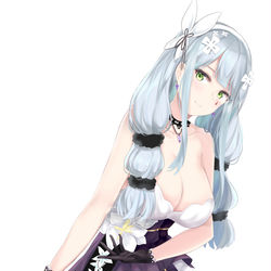 This is a pixiv picture whose title is HK416.