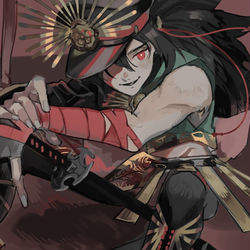 This is a pixiv picture whose title is お前も俺をうつけと侮るか？.