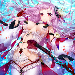This is a pixiv picture whose title is 【戦国武将姫muramasa】竹中重門.