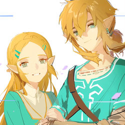 This is a pixiv picture whose title is ゼルダの伝説.