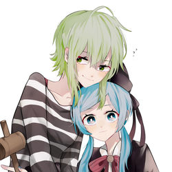 This is a pixiv picture whose title is GUMIKU GUMI x 初音ミク log9(中国語注意 ).