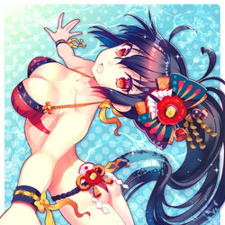 This is a pixiv picture whose title is 夏のお正月ちゃん.