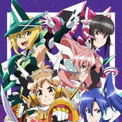 This is a pixiv picture whose title is 戦姫絶唱シンフォギアXV.