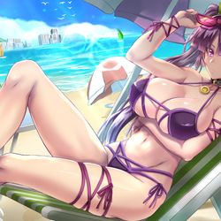 This is a pixiv picture whose title is バカンス・ナツメさん◎.