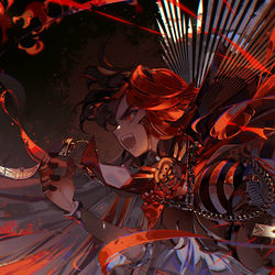 This is a pixiv picture whose title is 魔王信長.