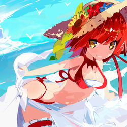 This is a pixiv picture whose title is 水着のゼパル.