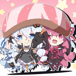 This is a pixiv picture whose title is ■支援絵■【紲星・琴葉実況】あかりちゃんがパイナップルで～.