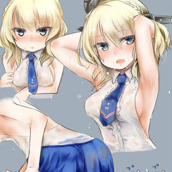 This is a pixiv picture whose title is コロ透け.
