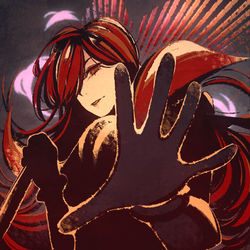 This is a pixiv picture whose title is demonqueen.