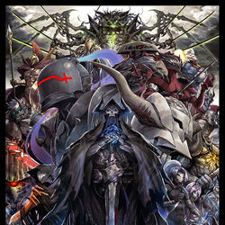 This is a pixiv picture whose title is DARKNESS.