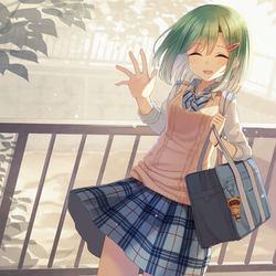 This is a pixiv picture whose title is 帰り道.
