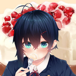 This is a pixiv picture whose title is 【オリジナル】はっぴーばーすでー.