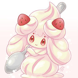 This is a pixiv picture whose title is マホイップ.