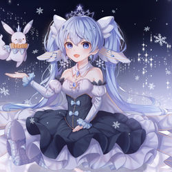This is a pixiv picture whose title is 2019유키미쿠.