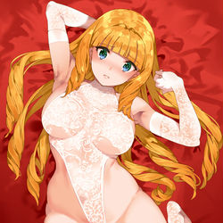 This is a pixiv picture whose title is 金髪.