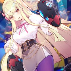 This is a pixiv picture whose title is 莉芙.