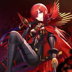 This is a pixiv picture whose title is 魔王信長.