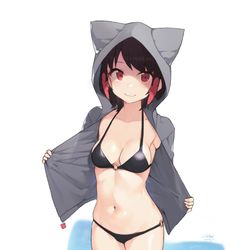 This is a pixiv picture whose title is 2P水著.