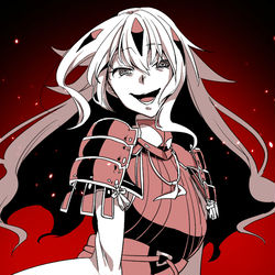 This is a pixiv picture whose title is 長尾景虎.