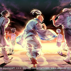 This is a pixiv picture whose title is Extermination Team.
