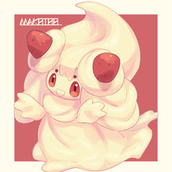 This is a pixiv picture whose title is マホイップ.