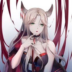 This is a pixiv picture whose title is 远山.