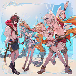 This is a pixiv picture whose title is [グラブル] LOG2.