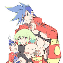 This is a pixiv picture whose title is 【腐】ガロリオ詰め③.