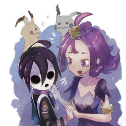 This is a pixiv picture whose title is ゴースト仲間.
