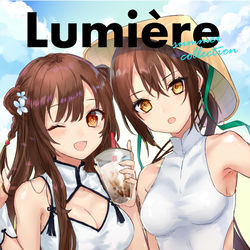 This is a pixiv picture whose title is 【7/14せかちゅ９】水着イラスト本サンプル.