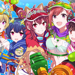 This is a pixiv picture whose title is 放課後クライマックスガールズ.