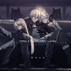 This is a pixiv picture whose title is Arknights3.