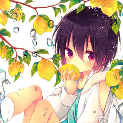 This is a pixiv picture whose title is レモン.