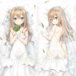This is a pixiv picture whose title is 抱き枕.
