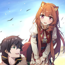 This is a pixiv picture whose title is 盾の勇者の成り上がり.