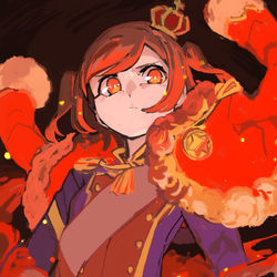 This is a pixiv picture whose title is 激昂.