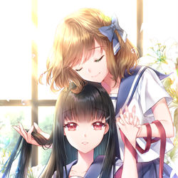 This is a pixiv picture whose title is 執着.