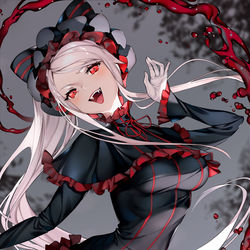 This is a pixiv picture whose title is Shalltear Bloodfallen.