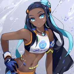 This is a pixiv picture whose title is ルリナちゃん.