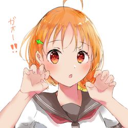 This is a pixiv picture whose title is 普通怪獣ちかちーだぞぉ～！.