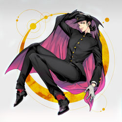 This is a pixiv picture whose title is 学ラン.